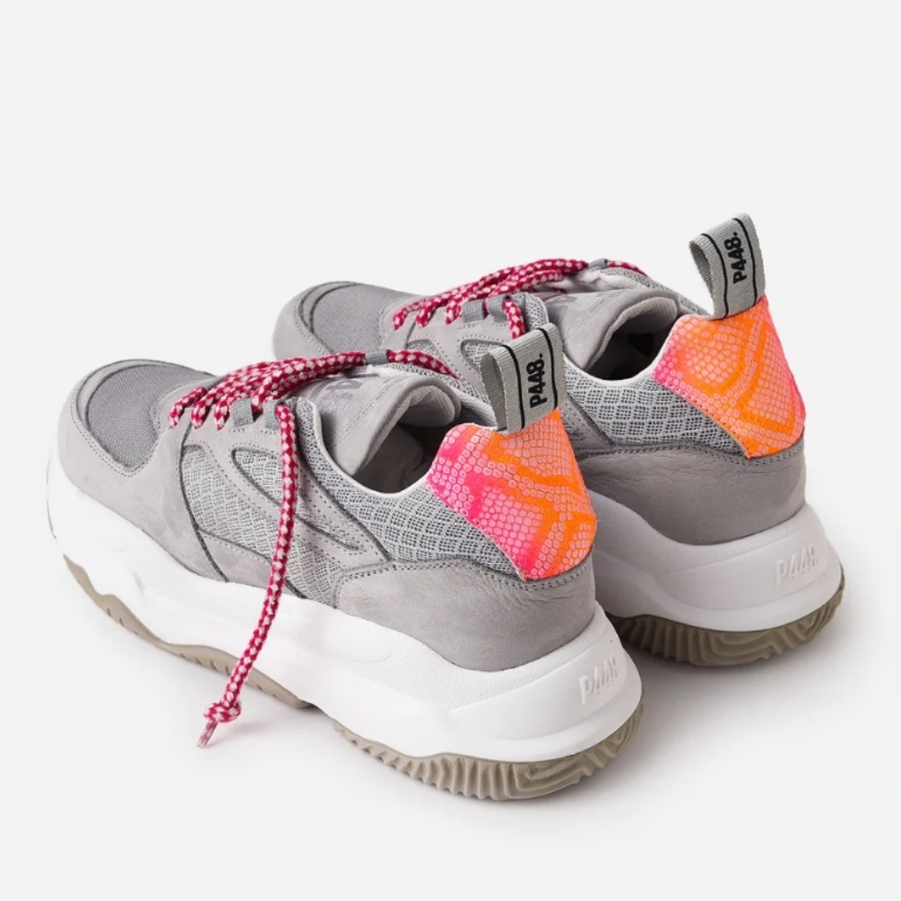 P448 | Luke Gray Platform Sneakers NEW w/Box